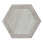 Mink Gray 10x10 Matte Hexagon Porcelain Tile (20 pack, 10.43 sq ft/case) - Sample