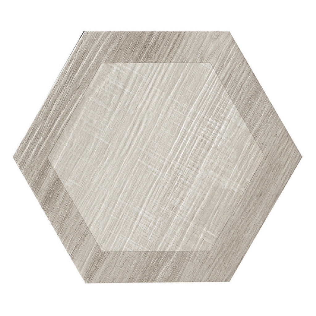 10x10 Beige Hexagonal Matte Porcelain Tile