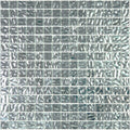 Sample - Shimmer Flint Silver 12x12 Glossy Uniform Square Glass Mosaic Tile (20 pack, 20 sq ft/case)