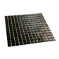 20-pack Dune 12 in. x 12 in. Glossy Black Glass Mosaic Wall and Floor Tile (20 sq ft/case)