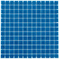 Azure Blue 12x12 Uniform Square Glossy Glass Mosaic Tile (20 pack, 20 sq ft/case) - Sample