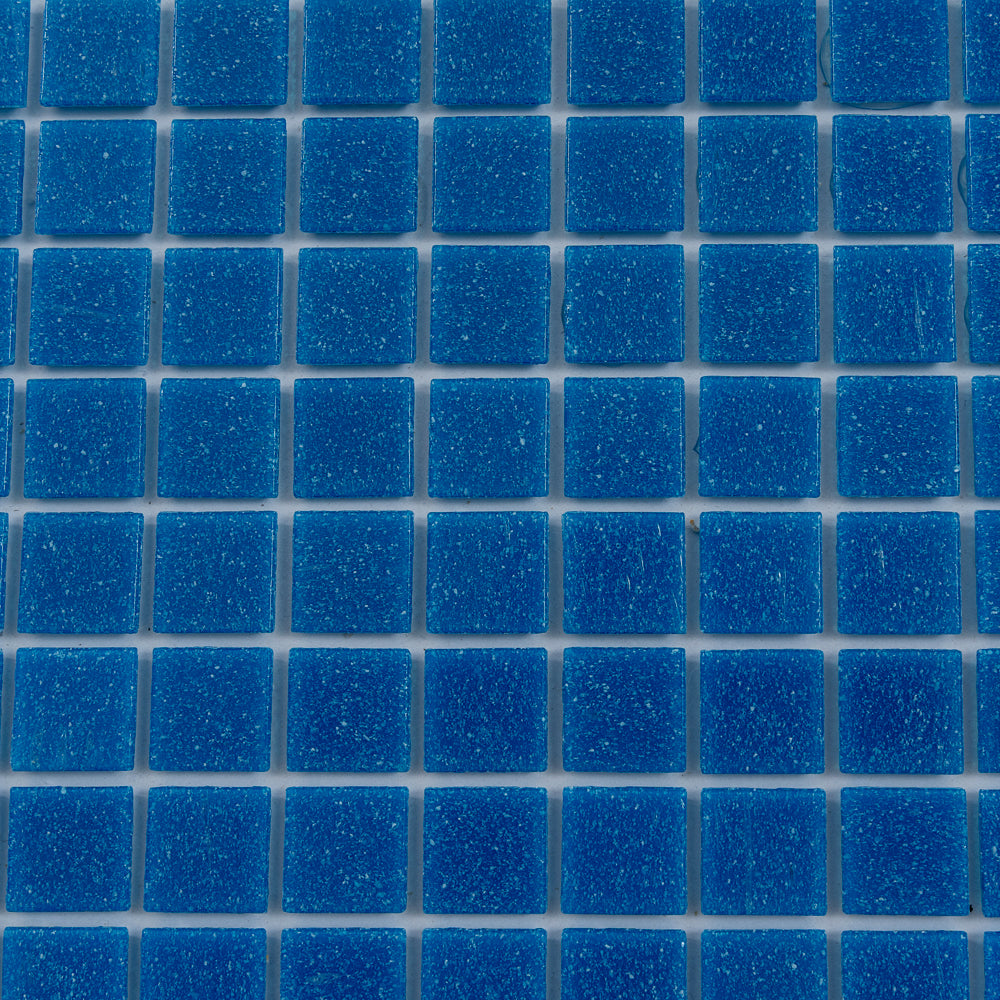 20-pack Dune 12 in. x 12 in. Glossy Azure Blue Glass Mosaic Wall and Floor Tile (20 sq ft/case)