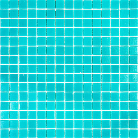 Ice Green 12x12 Glossy Uniform Square Glass Mosaic Tile (20 pack, 20 sq ft/case) - Sample