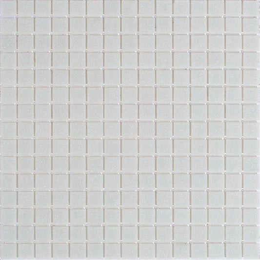 Cloud Gray 12x12 Uniform Square Glossy Glass Mosaic Tile (20 pack, 20 sq ft/case) - Sample