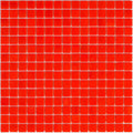 Sample - Candy Apple Red 12x12 Glossy Uniform Square Glass Mosaic Tile (20 pack, 20 sq ft/case)