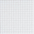 Sample - Rice White 12x12 Glossy Uniform Square Glass Mosaic Tile (20 pack, 20 sq ft/case)