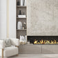 Frosted White with Gray Vein 11x13 Polished Chevron Marble Mosaic Tile (5 pack, 4.9 sq ft/case)