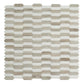 Mirage 12x12 Warm Beige White Marble Mosaic Picket Wall and Floor Tile (5 Pack, 5.3 sq ft/case) - Sample