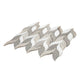 Mirage 10x12 Warm Beige White Marble Mosaic Leaf Wall and Floor Tile (5 Pack, 4.07 sq ft/case)
