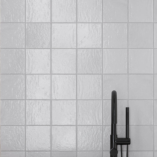 White 5.2 in. x 5.2 in. Polished Ceramic Subway Tile (50 Cases, 538 sqft/Pallet)
