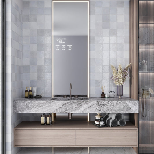 Purple 5x5 Glossy Subway Ceramic Tile (57 pack, 10.76 sq ft/case) - Sample