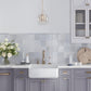 Purple 1x8 Glossy Ceramic Bullnose Tile Trim (10 pack, 0.556 sq ft/case) - Sample