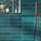 Green 2.58 in. x 8 in. Polished Ceramic Subway Tile (50 Cases, 269 sqft/Pallet)