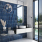 Dark Blue 2.5x8 Glossy Subway Ceramic Tile (38 pack, 5.38 sq ft/case) - Sample