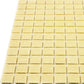 Cream Beige 12x12 Uniform Square Glossy Glass Mosaic Tile (20 pack, 20 sq ft/case) - Sample