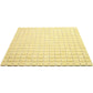 20-pack Dune 12 in. x 12 in. Glossy Cream Beige Glass Mosaic Wall and Floor Tile (20 sq ft/case)