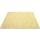Cream Beige 12x12 Uniform Square Glossy Glass Mosaic Tile (20 pack, 20 sq ft/case) - Sample