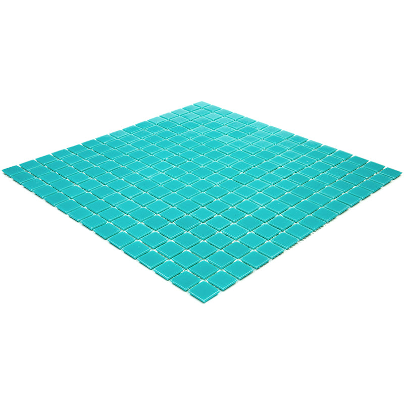 20-pack Dune 12 in. x 12 in. Glossy Ice Green Glass Mosaic Wall and Floor Tile (20 sq ft/case)