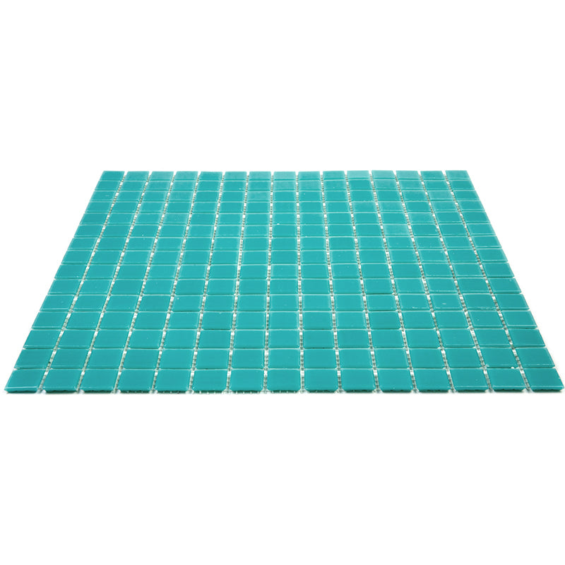 20-pack Dune 12 in. x 12 in. Glossy Ice Green Glass Mosaic Wall and Floor Tile (20 sq ft/case)