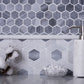 Gray Hexagon Marble Wall Tile