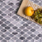 Gray 12x12 Polished Octagon Marble Mosaic Tile (5 pack, 5.08 sq ft/case) - Sample