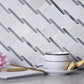 White Gray 11x12 Polished Multi-shaped Marble Mosaic Tile (5 pack, 4.66 sq ft/case) - Sample