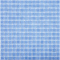 Sample - Maximum Blue 12x12 Glossy Uniform Square Glass Mosaic Tile (20 pack, 20 sq ft/case)