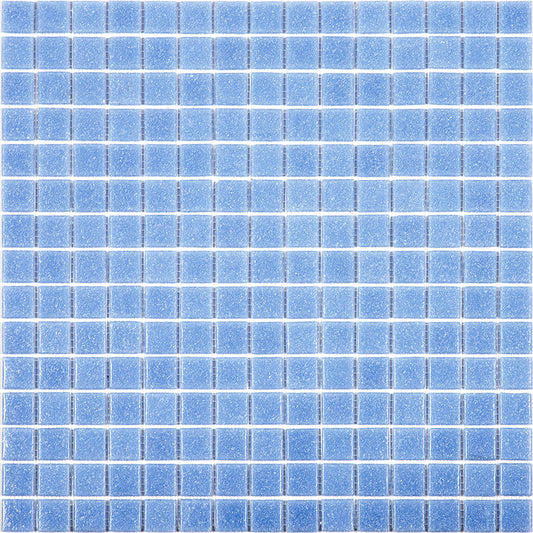 Maximum Blue 12x12 Glossy Uniform Square Glass Mosaic Tile (20 pack, 20 sq ft/case) - Sample