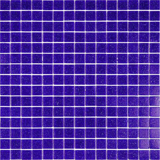 20-pack Dune 12 in. x 12 in. Glossy Cobalt Blue Glass Mosaic Wall and Floor Tile (20 sq ft/case)