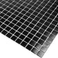 20-pack Dune 12 in. x 12 in. Glossy Black Glass Mosaic Wall and Floor Tile (20 sq ft/case)