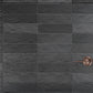 Black 2.5x8 Glossy Matte Subway Ceramic Tile (38 pack, 5.38 sq ft/case)