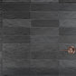 Black 2.5 in. x 8 in. Polished and Honed Ceramic Subway Mosaic Tile (50 Cases, 269 sqft/Pallet)