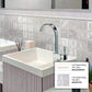 Cloud Gray 4x4 Glossy Matte Subway Ceramic Tile (50 pack, 5.38 sq ft/case) - Sample