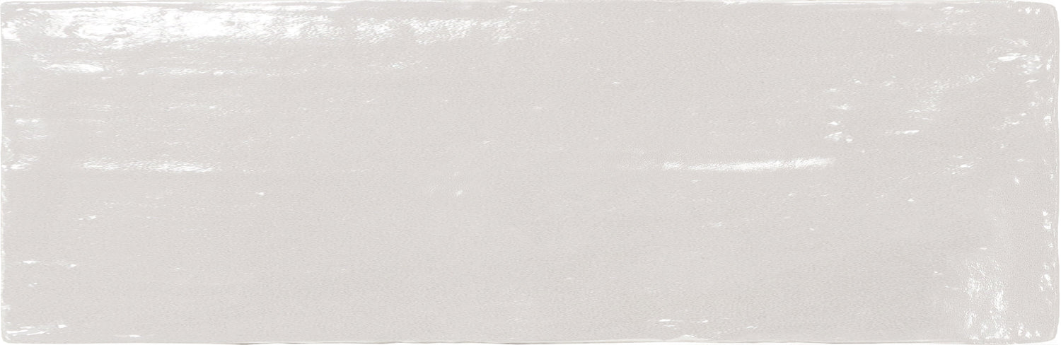 38 pack Cloud Gray 2.5 in. x 8 in. Polished and Honed Ceramic Subway Mosaic Tile (5.38 sq ft/case) - Sample