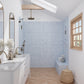 Sothis Blue 23 in. x 46 in. Textured Porcelain Rectangle Wall and Floor Tile (10 Cases, 152.90 sq ft/Pallet)