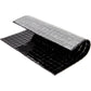 Black 12x12 Glossy Uniform Square Glass Mosaic Tile (20 pack, 18.69 sq ft/case) - Sample