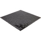 Black 12x12 Glossy Uniform Square Glass Mosaic Tile (20 pack, 18.69 sq ft/case) - Sample