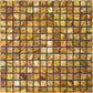 20 pack Light Bronze 12 in. x 12 in. Square Polished Natural Shell Mosaic Tile (20 sq ft/case) - Sample