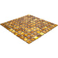 12x12 Light Bronze Natural Shell Mosaic Tile  