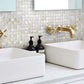 Shell White 12x12 Square Polished Shell Mother of Pearl Mosaic Tile (20 pack, 20 sq ft/case) - Sample