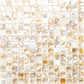 Beige 12x12 Polished Square Shell Mother of Pearl Mosaic Tile (20 pack, 20 sq ft/case) - Sample