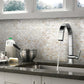 Shell White Brick Mosaic Tile