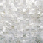 Shell White 12x12 Square Polished Shell Mother of Pearl Mosaic Tile (20 pack, 19.34 sq ft/case) - Sample