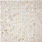 Beige White 12x12 Polished Brick Shell Mother of Pearl Mosaic Tile (20 pack, 19.0125 sq ft/case) - Sample