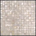 Sample - Shell White 12x12 Polished Shell Mother of Pearl Mosaic Tile (20 pack, 19.34 sq ft/case)