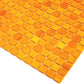20-pack Dune 12 in. x 12 in. Glossy Honey Orange Glass Mosaic Wall and Floor Tile (20 sq. ft./case)