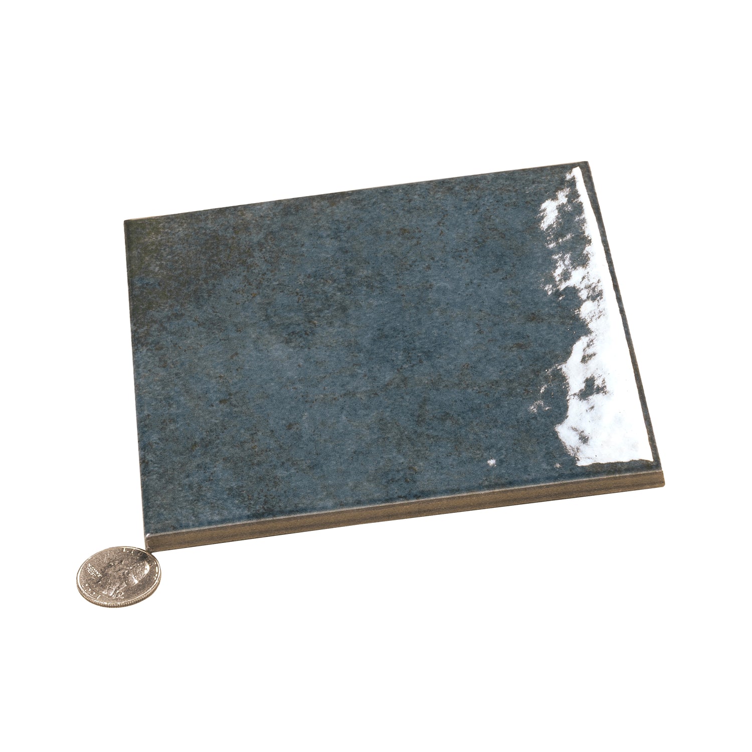 Zahara 6x6 Slate Blue Porcelain Zellige Square Wall and Floor Tile (22 Pack, 5.38 sq ft/case)