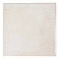 creamy off-white 6x6 glossy square porcelain tile with smooth glazed finish