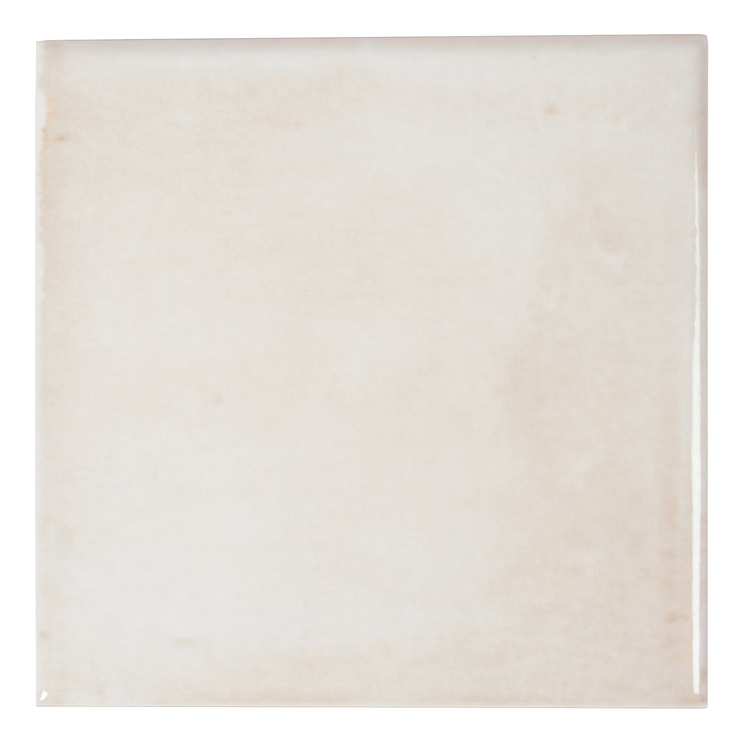 Zahara 6x6 Creamy off-white Porcelain Zellige Square Wall and Floor Tile (22 Pack, 5.38 sq ft/case)