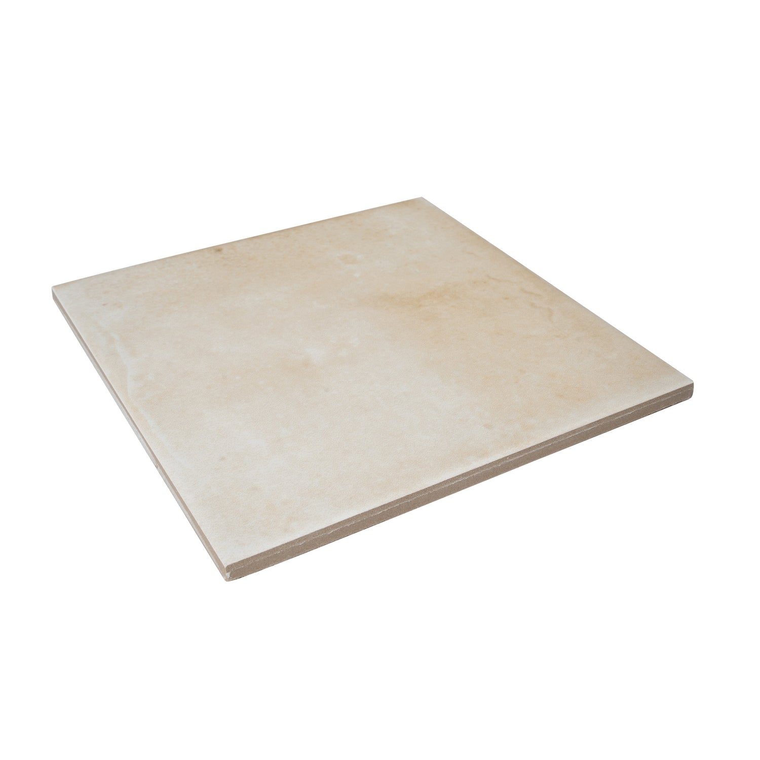 Zahara 6x6 Creamy off-white Porcelain Zellige Square Wall and Floor Tile (22 Pack, 5.38 sq ft/case) - Sample